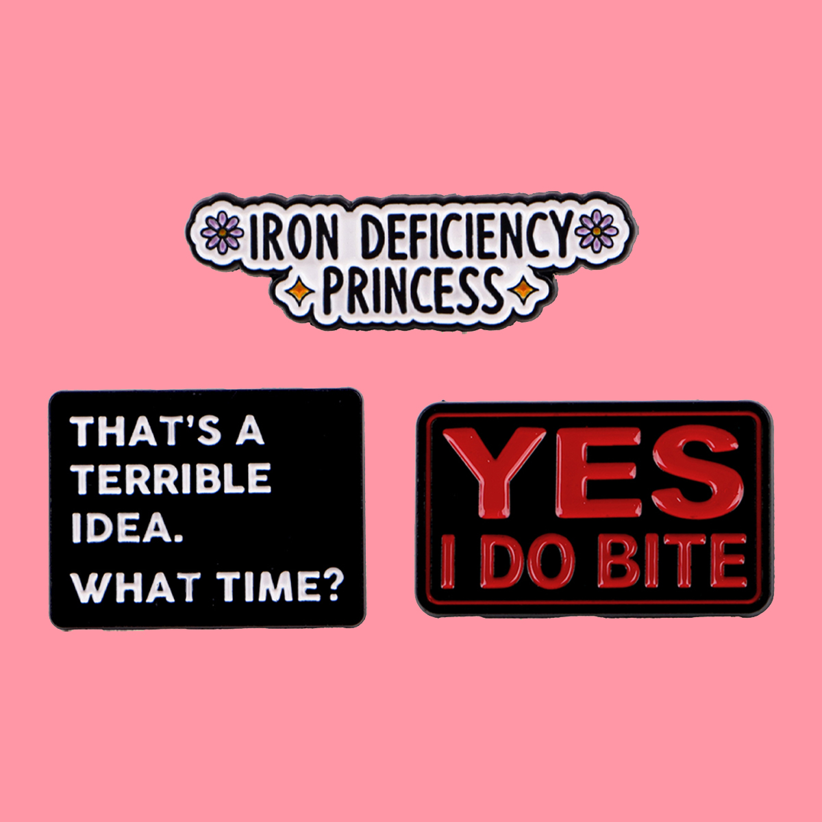 Enamel Pin Set - 