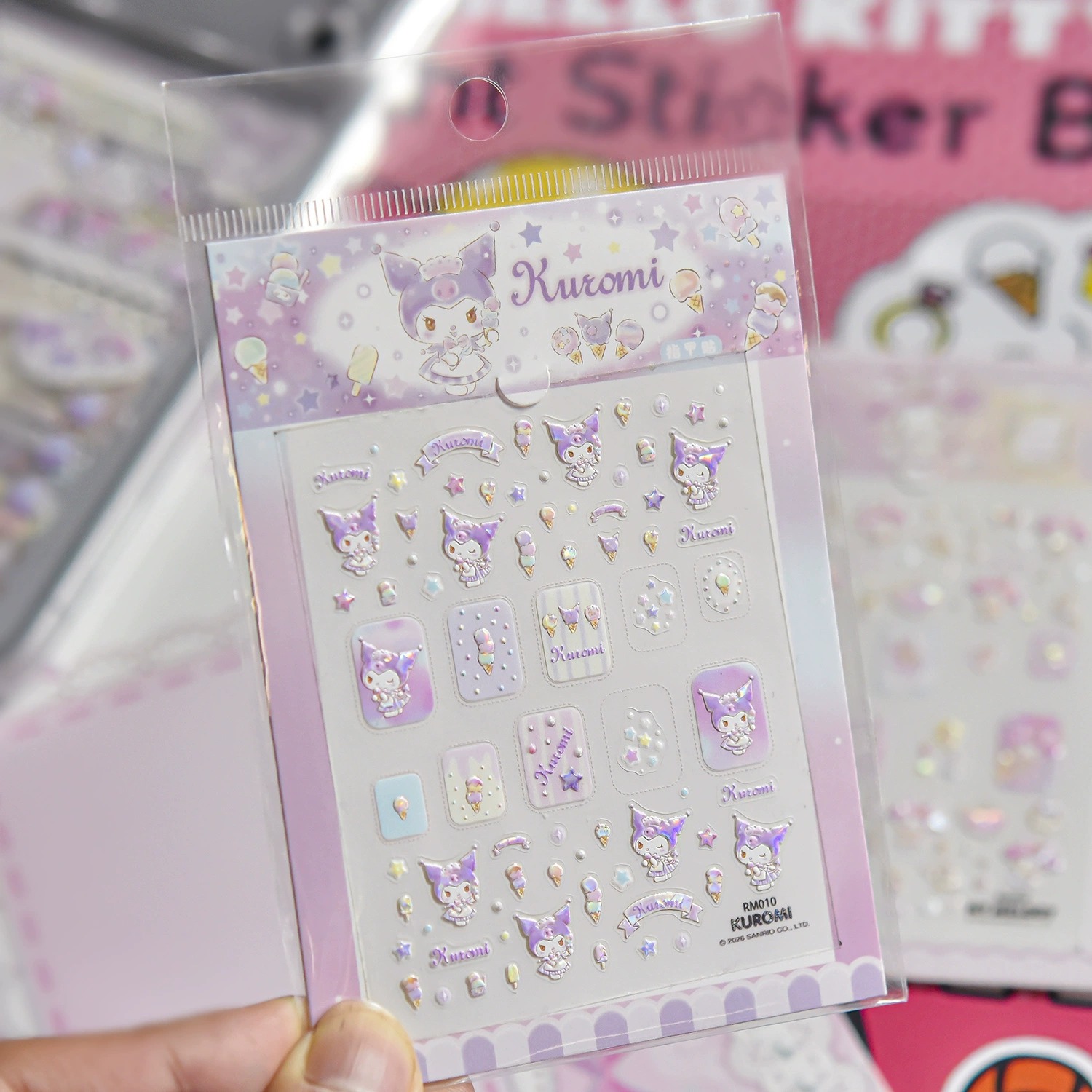 Sanrio Cartoon Nail Stickers 5 - Anime Merchandise Nepal recension och pris