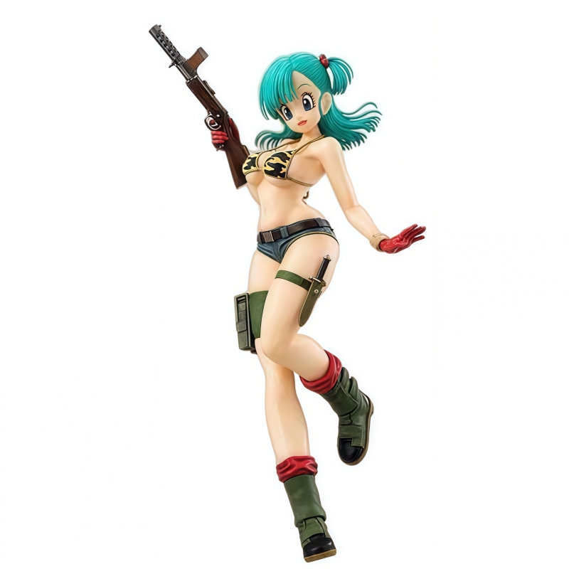 Cute Dragon Ball Z Bulma figur - Anime Merchandise Wholesale recension och pris
